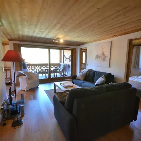 Apartment De Standing Calme, Proche Des Pistes, Avec Balcon, Terrasse, Et Garage Prive Aux Gets - Fr-1-623-85 *